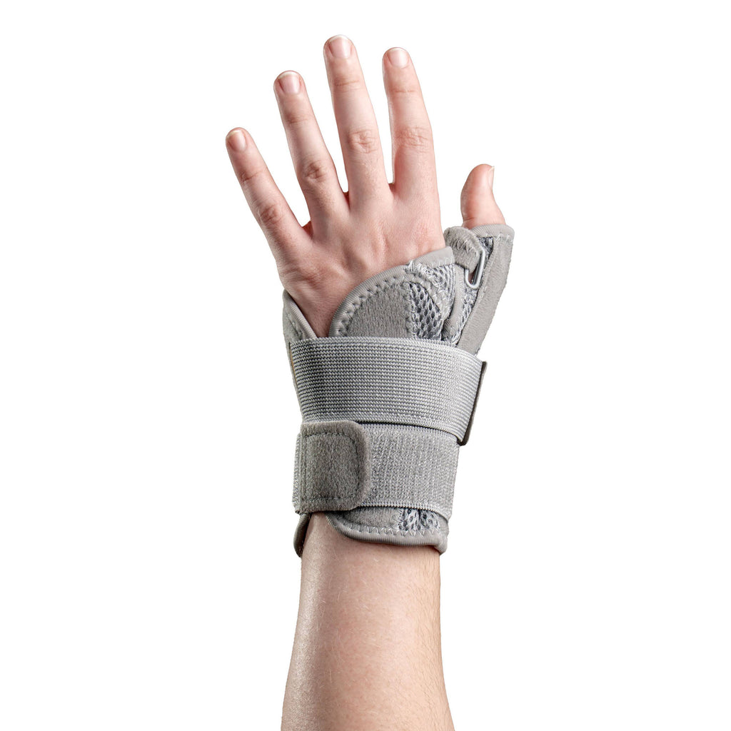 Muñequera con soporte de pulgar transpirable