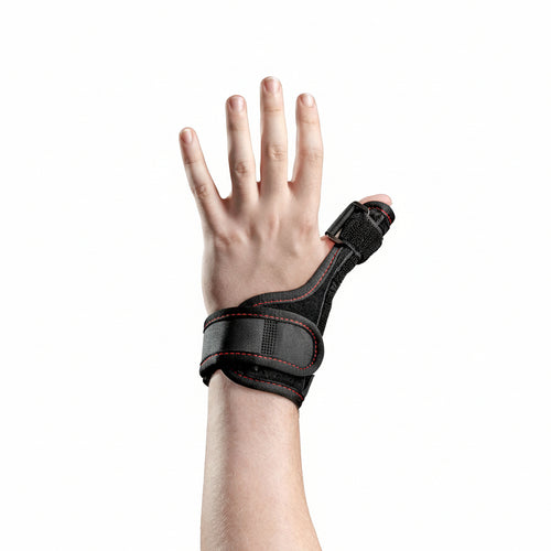 Órtesis de pulgar tipo férula estabilizadora atras